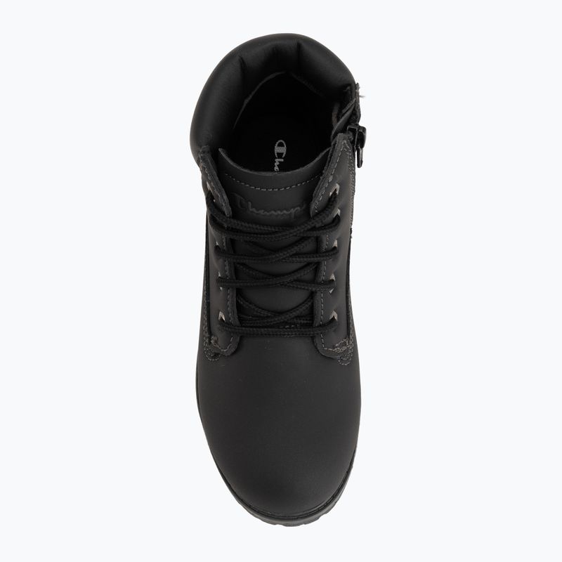 Buty dziecięce Champion Upstate 3.0 PS Mid Cut triple black 5