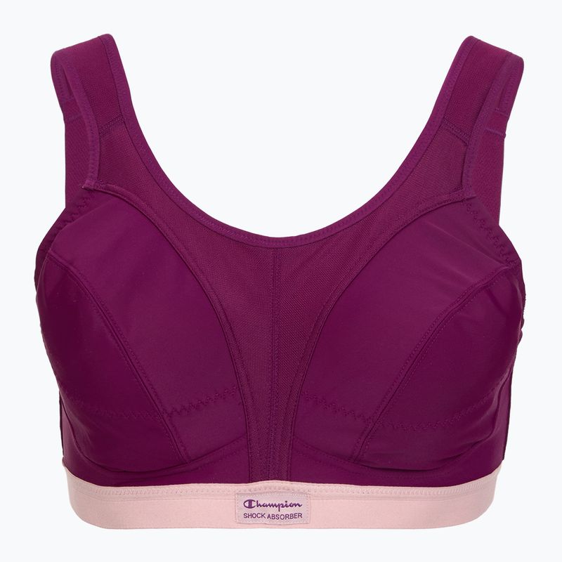 Biustonosz treningowy Shock Absorber Active D+ Classic deep purple