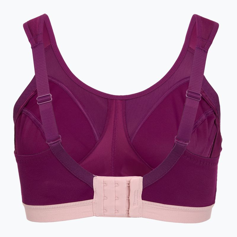 Biustonosz treningowy Shock Absorber Active D+ Classic deep purple 2