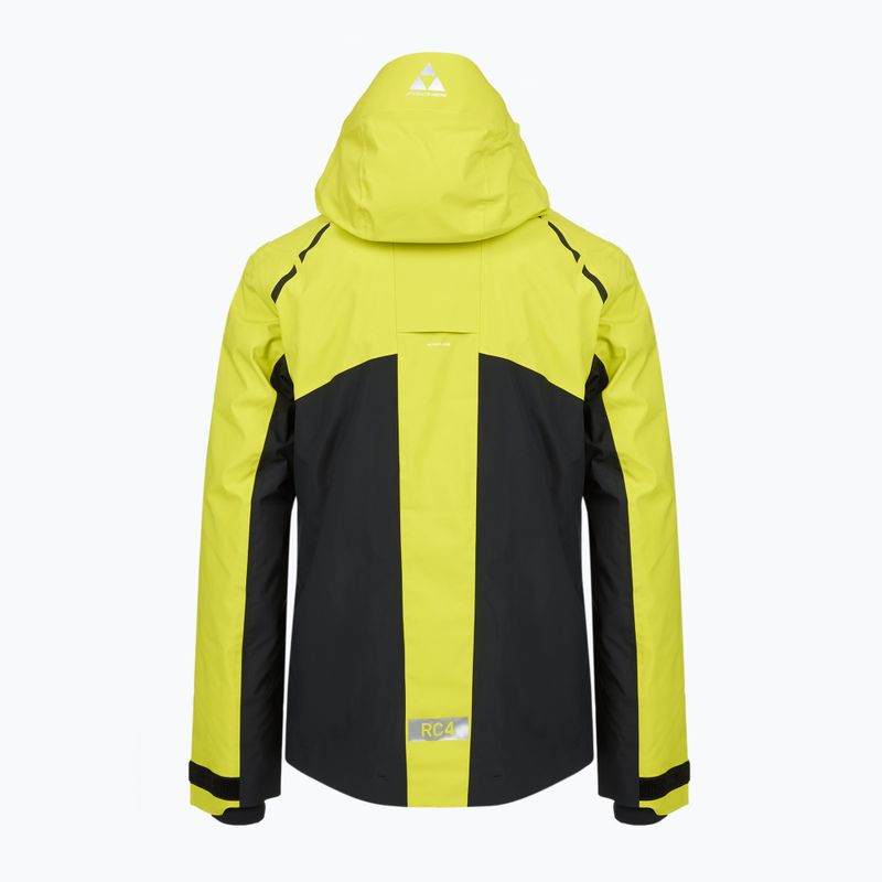 Kurtka narciarska męska Fischer RC4 fisher yellow 2