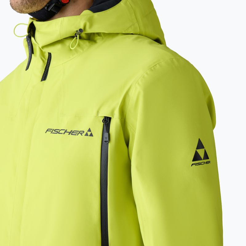 Kurtka narciarska męska Fischer Rush Jacket fischer yellow 4