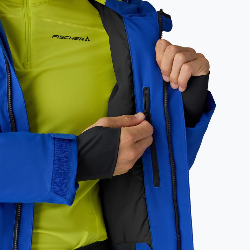 Kurtka narciarska męska Fischer Rush Jacket royal blue 5