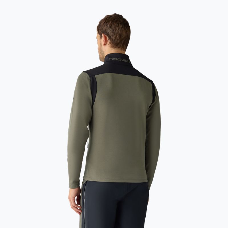 Bluza męska Fischer Flex Jacket olive green 2