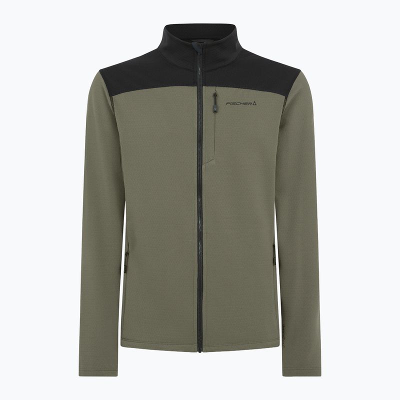 Bluza męska Fischer Flex Jacket olive green 3