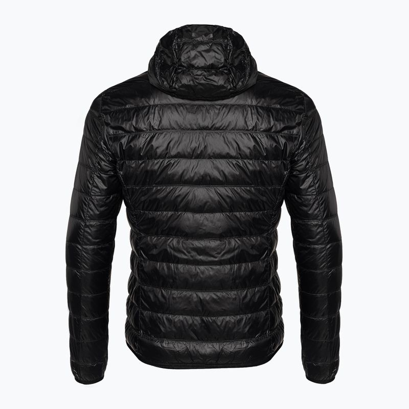 Kurtka męska EA7 Emporio Armani Train Core ID Down Light Hoodie black/gold logo 8