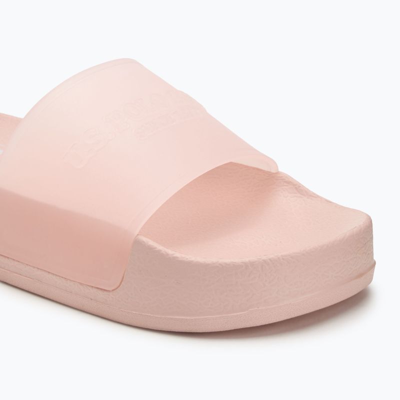 Klapki damskie U.S. Polo Assn. AMAMI009A nude 7