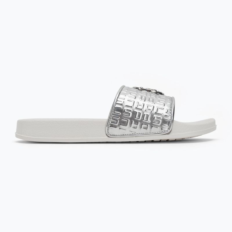 Klapki damskie U.S.Polo Assn IVY002B silver 2
