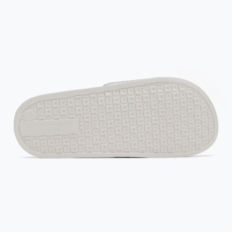Klapki damskie U.S.Polo Assn IVY002B silver 4