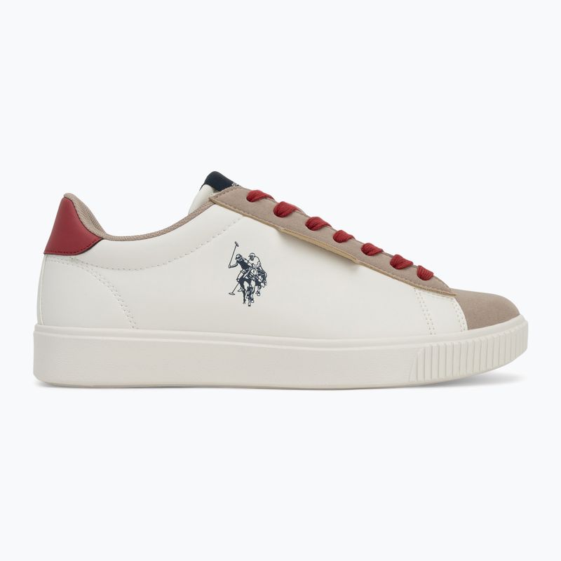 Buty męskie U.S.Polo Assn TYMES011 white/red 2