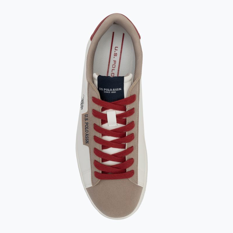 Buty męskie U.S.Polo Assn TYMES011 white/red 5