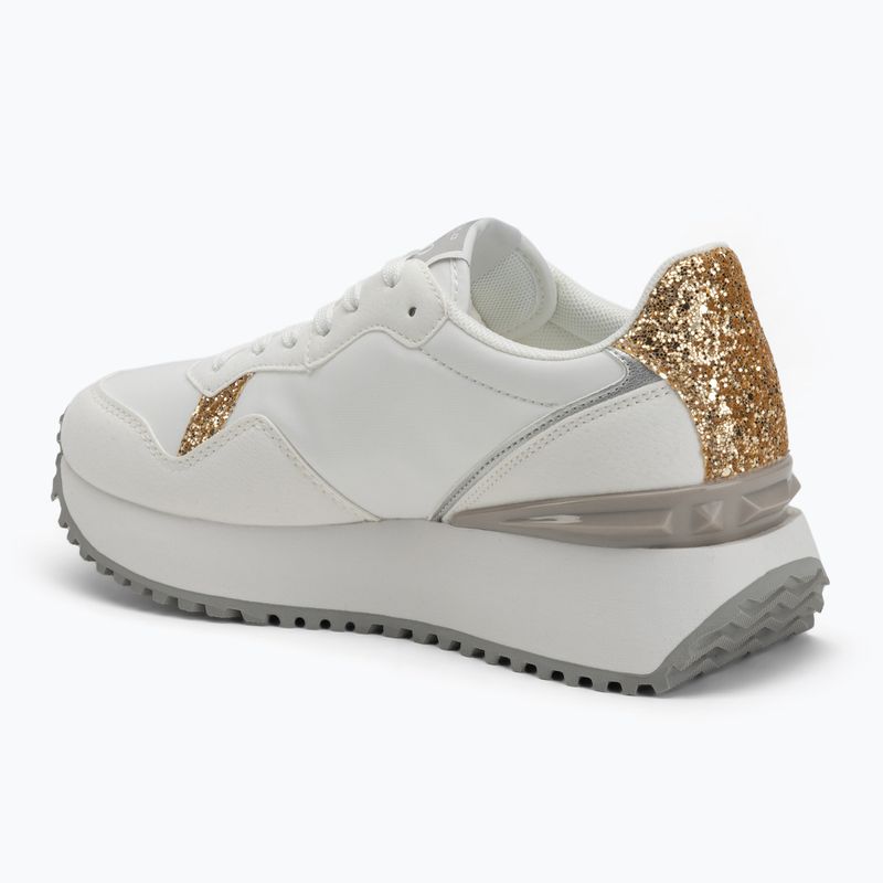 Buty damskie U.S. Polo Assn. BAYLE003C white/gold 3
