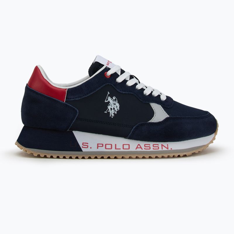 Buty męskie U.S. Polo Assn. CLEEF006B navy/red 2
