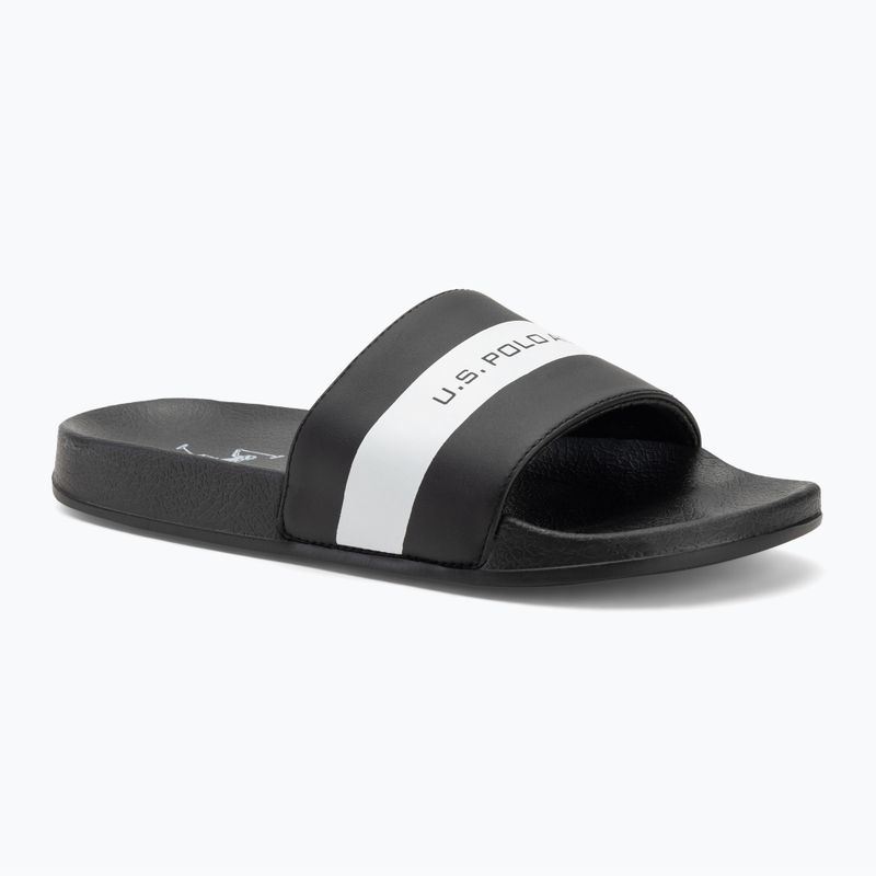 Klapki męskie U.S. Polo Assn. SKYE002 black/white