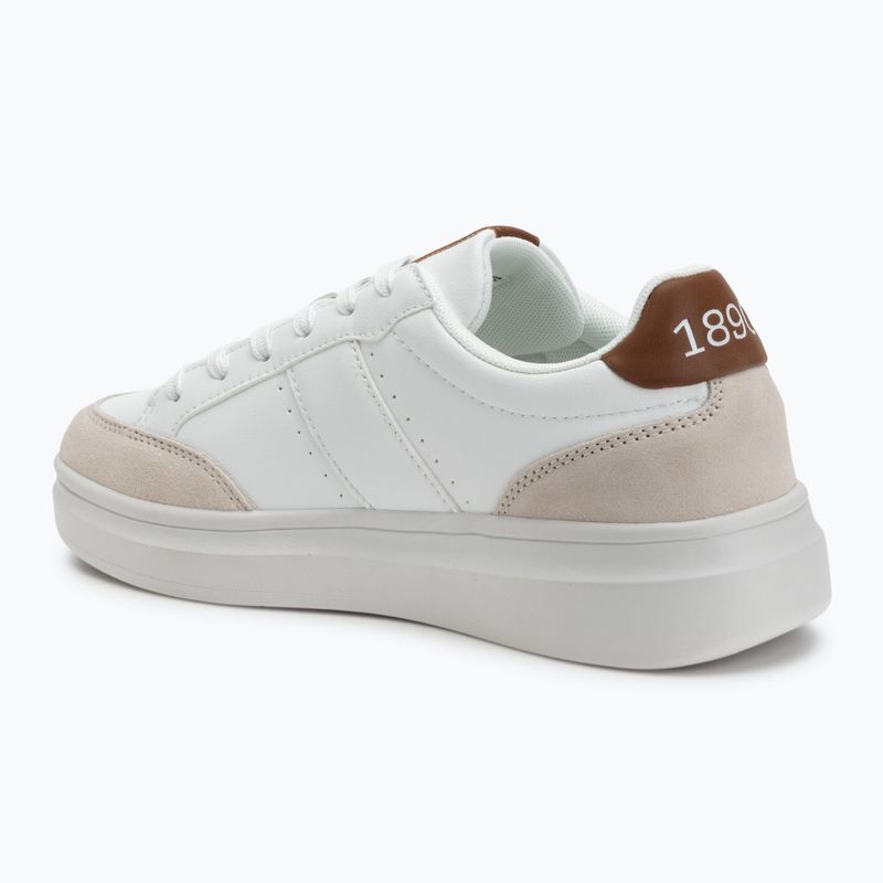 Buty męskie U.S. Polo Assn. CODY003B white/light brown 3