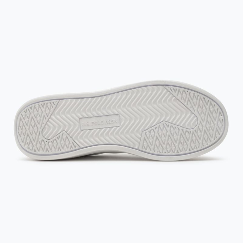 Buty męskie U.S. Polo Assn. CODY003B white/light brown 4