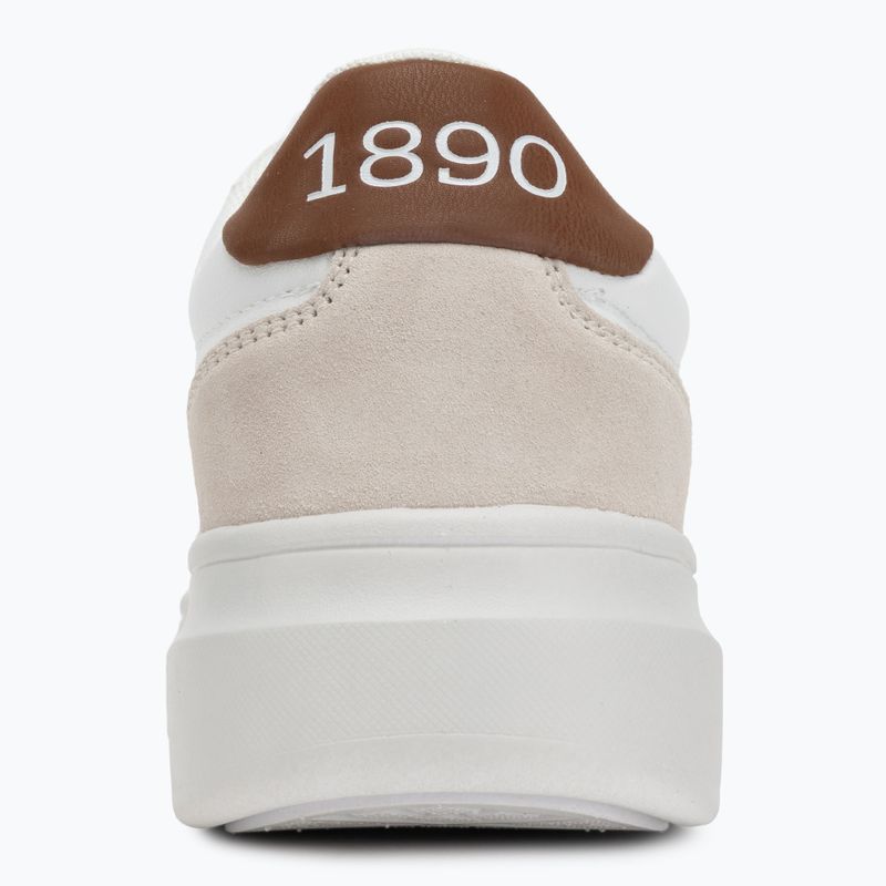 Buty męskie U.S. Polo Assn. CODY003B white/light brown 6