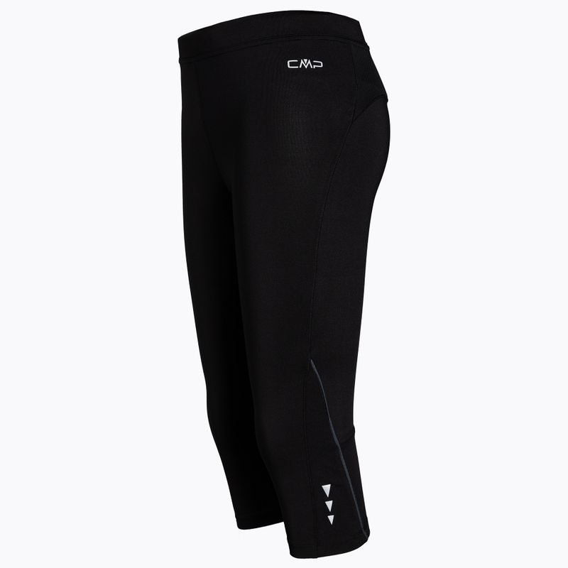 Legginsy damskie CMP 3C88376T 3/4 nero/asphalt 3