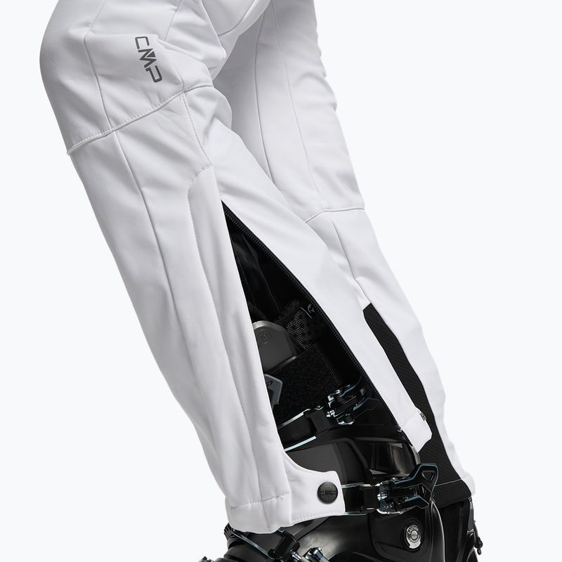 Spodnie narciarskie damskie CMP 3W03106 bianco 7