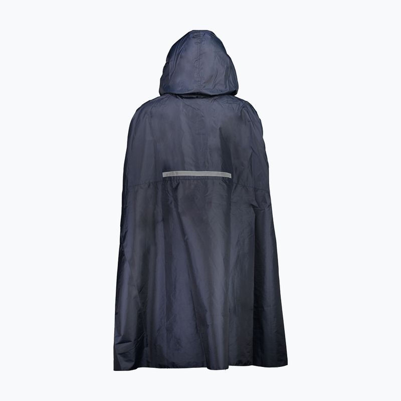 Peleryna przeciwdeszczowa dziecięca CMP 38X7964 Rain Fix Hood black/blue 2