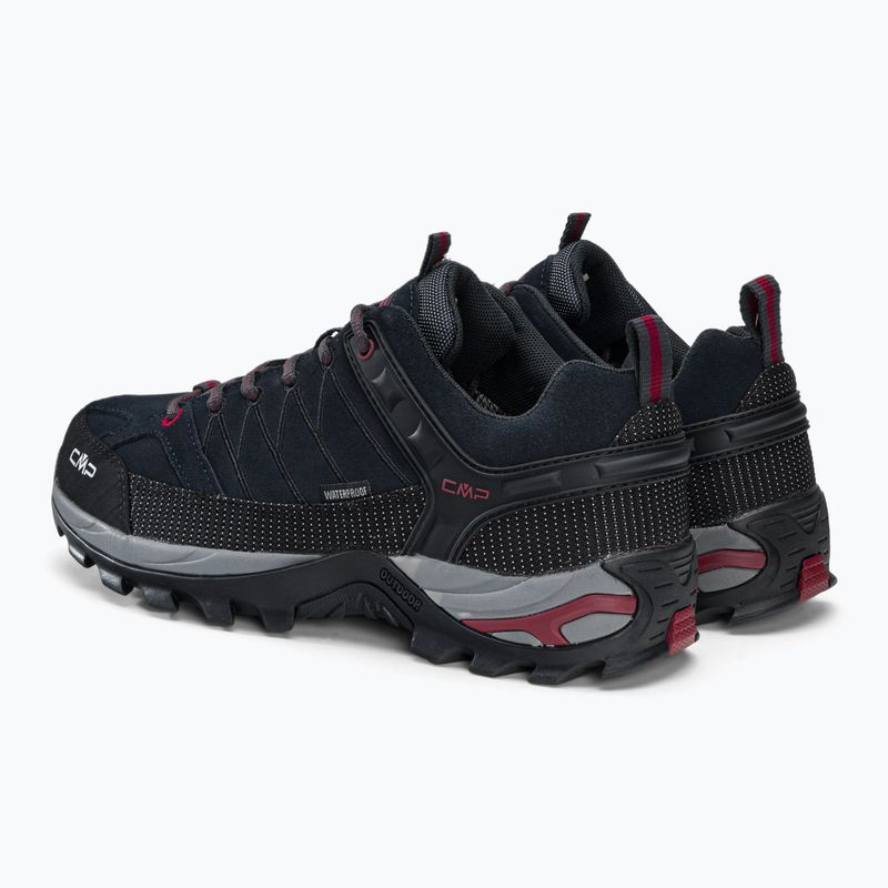 Buty trekkingowe męskie CMP Rigel Low Wp 2022 asphalt/syrah 3