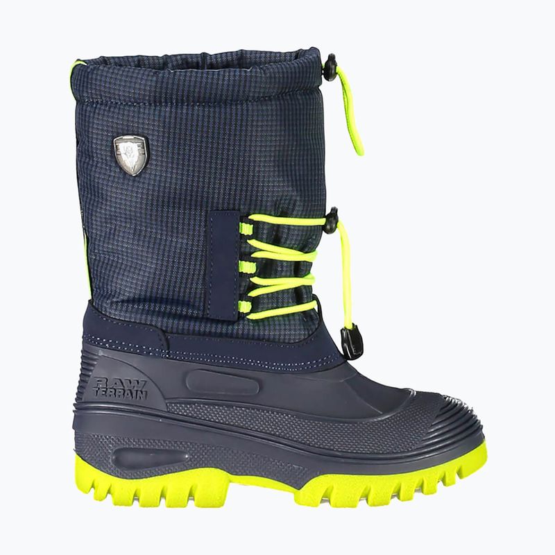 Śniegowce dziecięce CMP Ahto Snowboots Wp black/blue 10