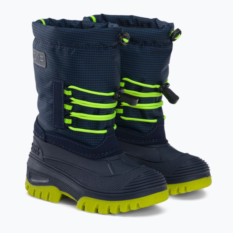 Śniegowce dziecięce CMP Ahto Snowboots Wp black/blue 5