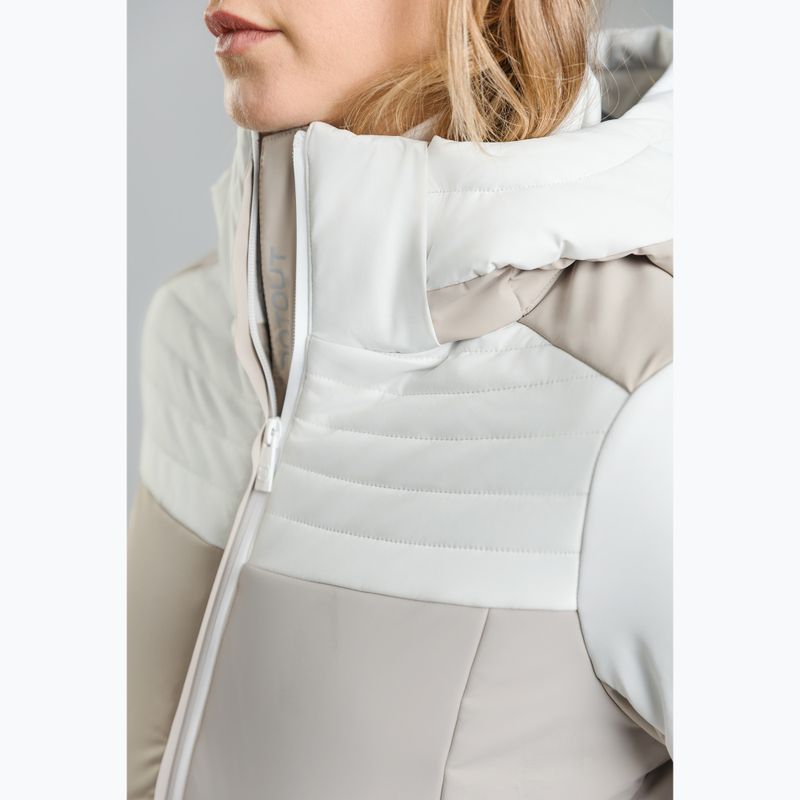 Kurtka narciarska damska DOTOUT Flow crockery/barely blue 4