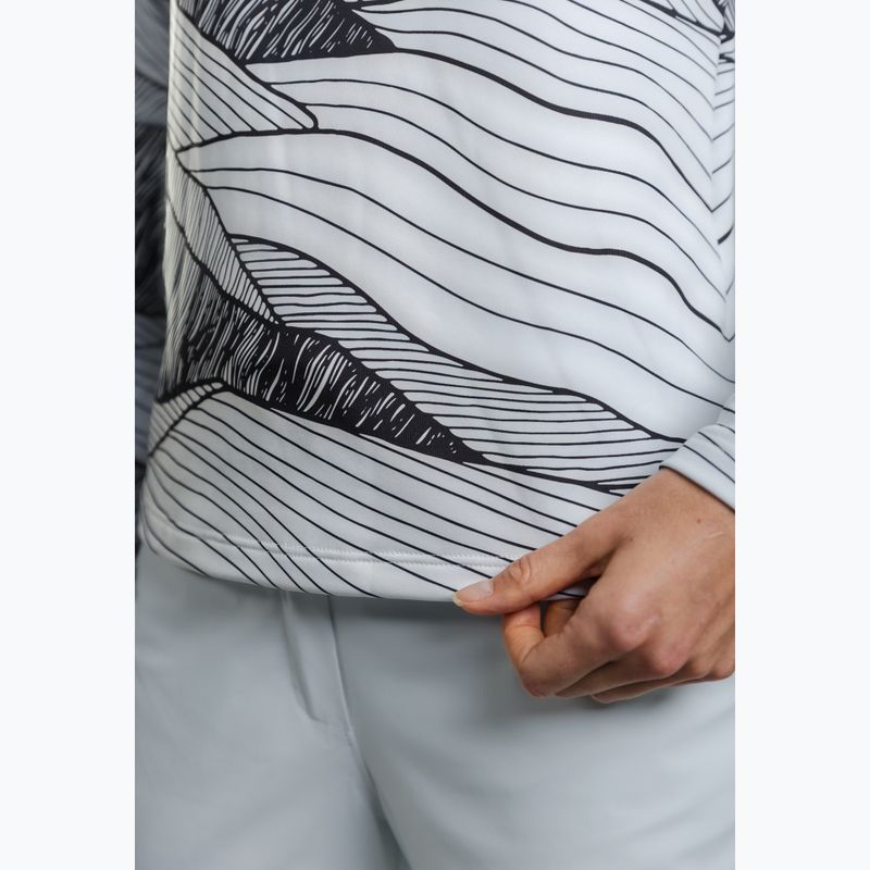 Bluza damska DOTOUT Peaks print outline col/black beauty 3