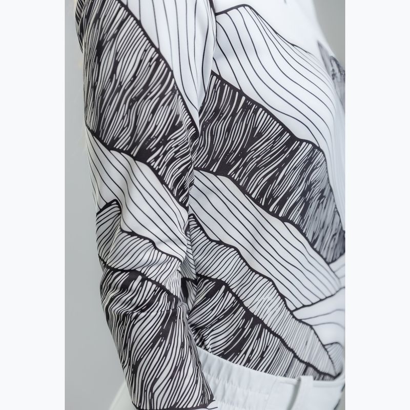 Bluza damska DOTOUT Peaks print outline col/black beauty 7