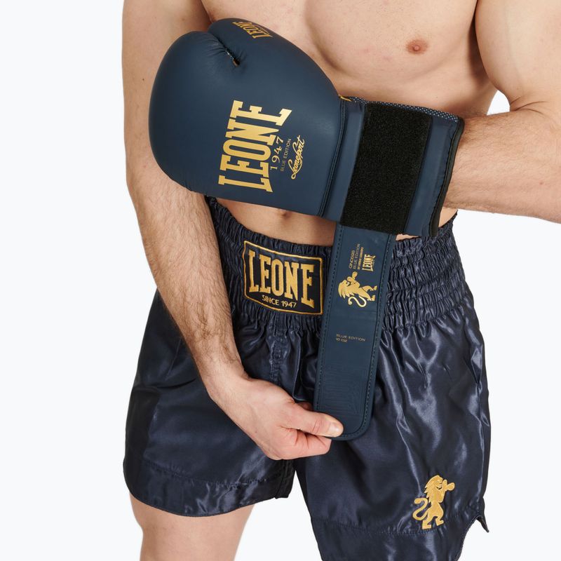 Spodenki bokserskie męskie LEONE 1947 Basic 2 blue 3