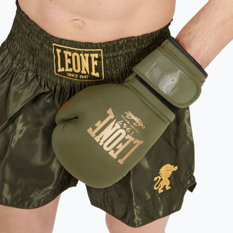 Spodenki bokserskie męskie LEONE 1947 Basic 2 green 4