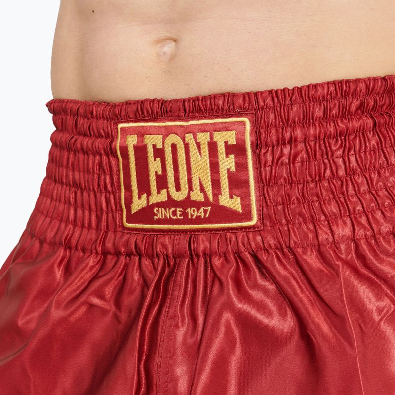Spodenki bokserskie męskie LEONE 1947 Basic 2 red 4