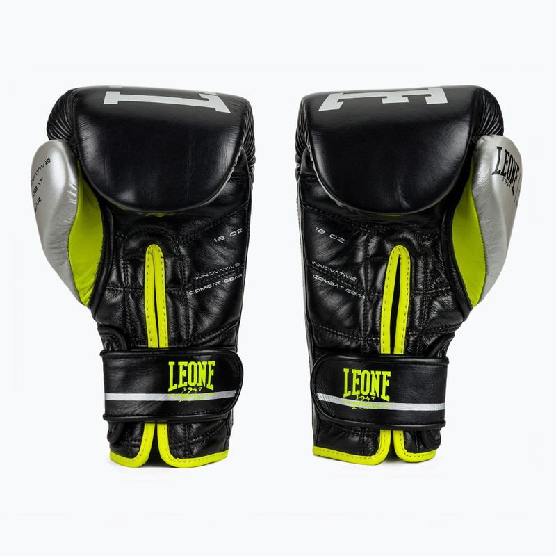 Rękawice bokserskie LEONE 1947 Revo Performance Fluo black 3