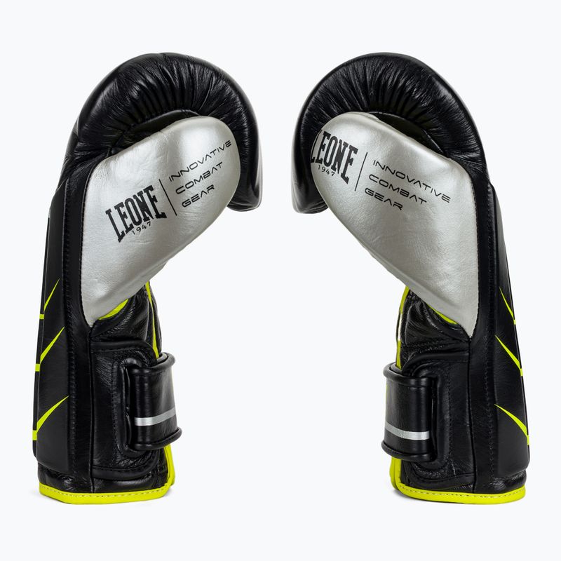 Rękawice bokserskie LEONE 1947 Revo Performance Fluo black 4