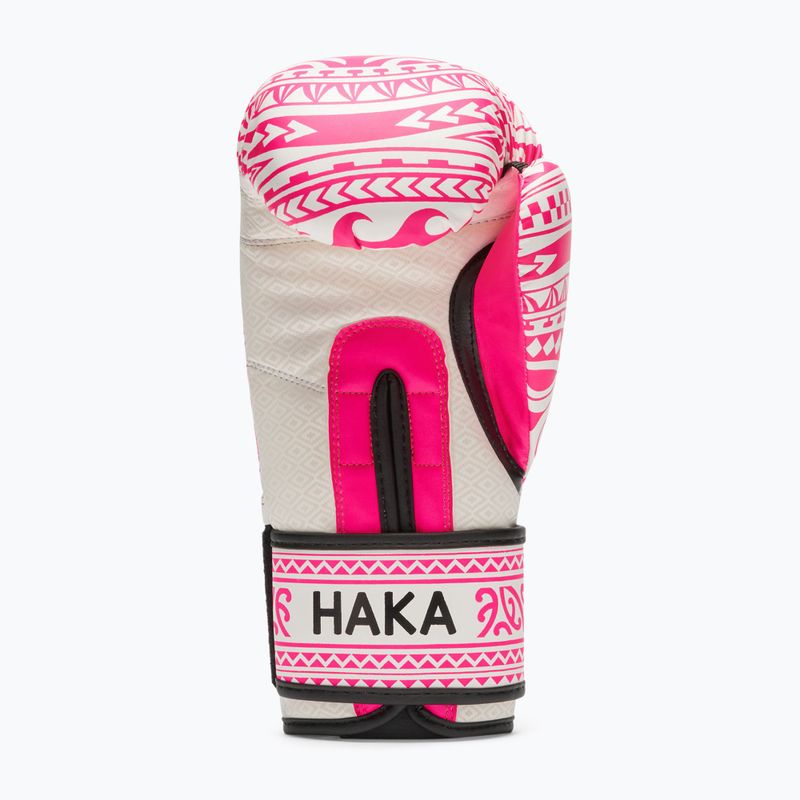 Rękawice bokserskie LEONE 1947 Haka bianco/white 4