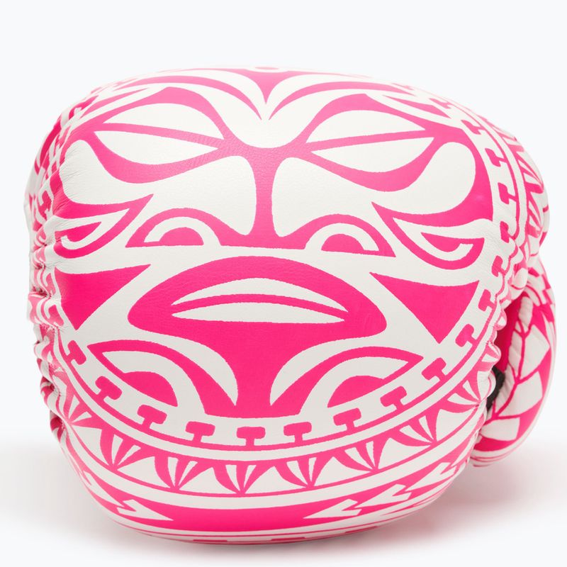 Rękawice bokserskie LEONE 1947 Haka bianco/white 7