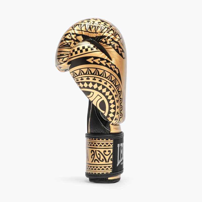 Rękawice bokserskie LEONE 1947 Haka black/gold 5