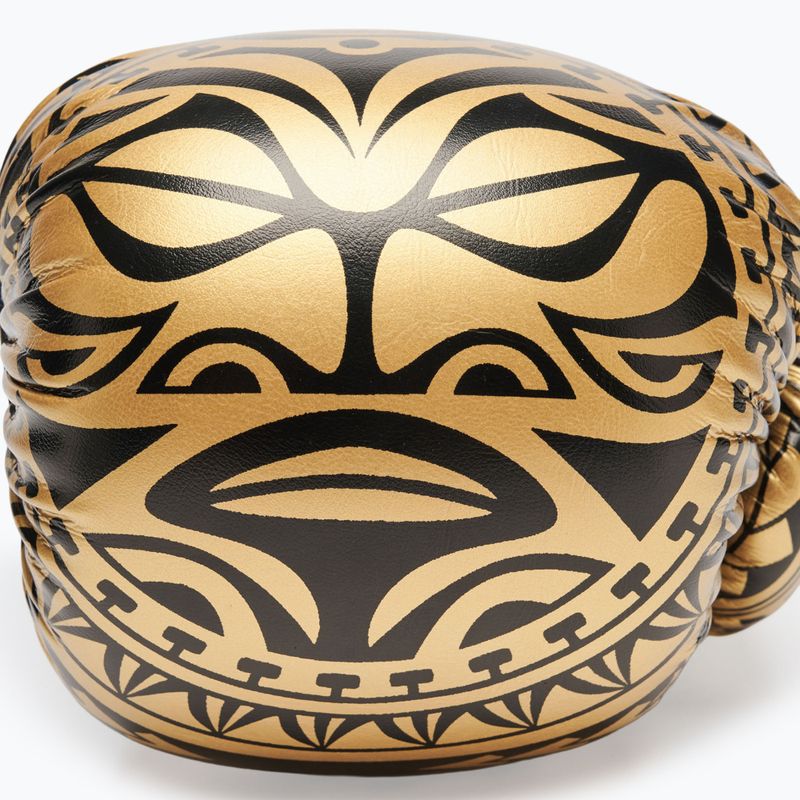 Rękawice bokserskie LEONE 1947 Haka black/gold 8