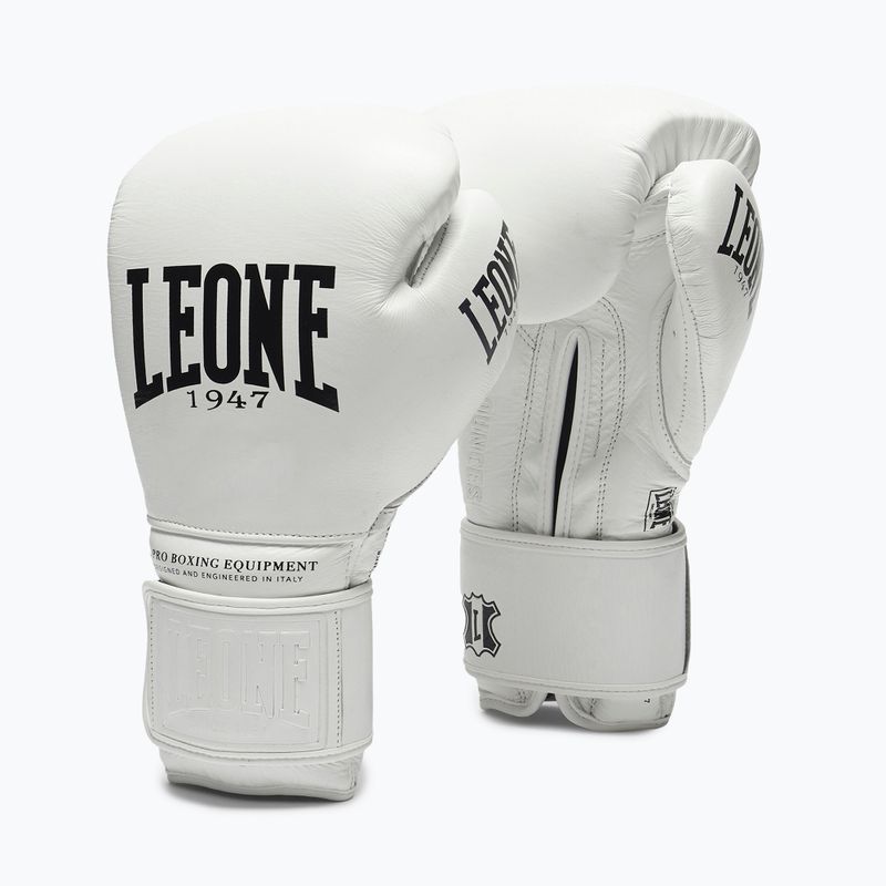 Rękawice bokserskie LEONE 1947 The Greatest white 2