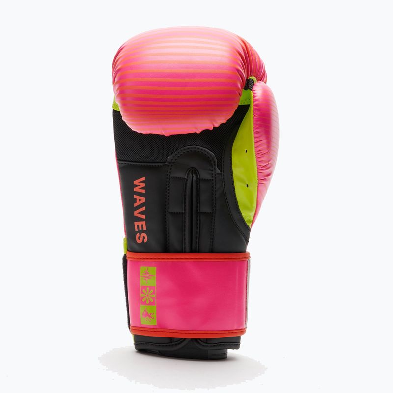 Rękawice bokserskie LEONE 1947 Waves rosa 4