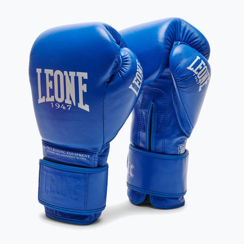 Rękawice bokserskie LEONE 1947 The Greatest blue