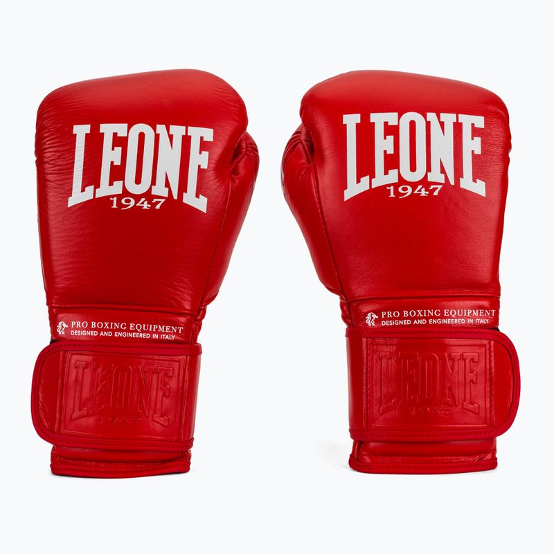 Rękawice bokserskie LEONE 1947 The Greatest red 2