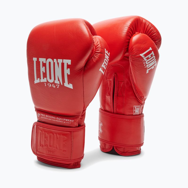 Rękawice bokserskie LEONE 1947 The Greatest red