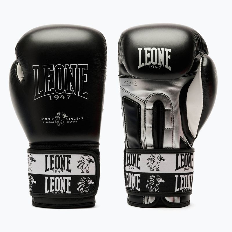 Rękawice bokserskie LEONE 1947 Iconic black