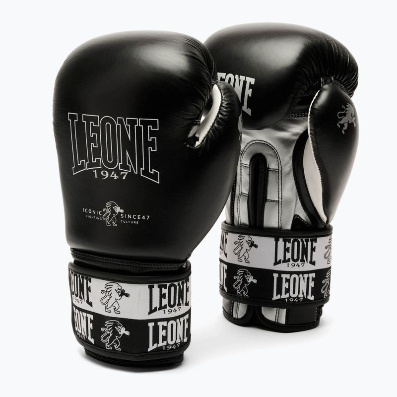 Rękawice bokserskie LEONE 1947 Iconic black