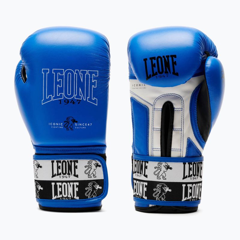 Rękawice bokserskie LEONE 1947 Iconic blue