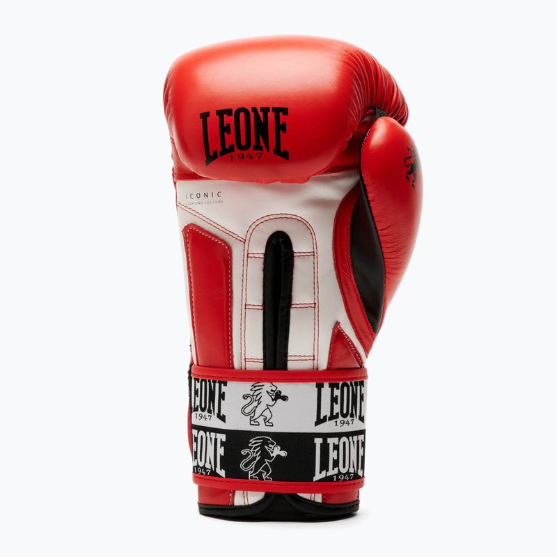 Rękawice bokserskie LEONE 1947 Iconic red 3