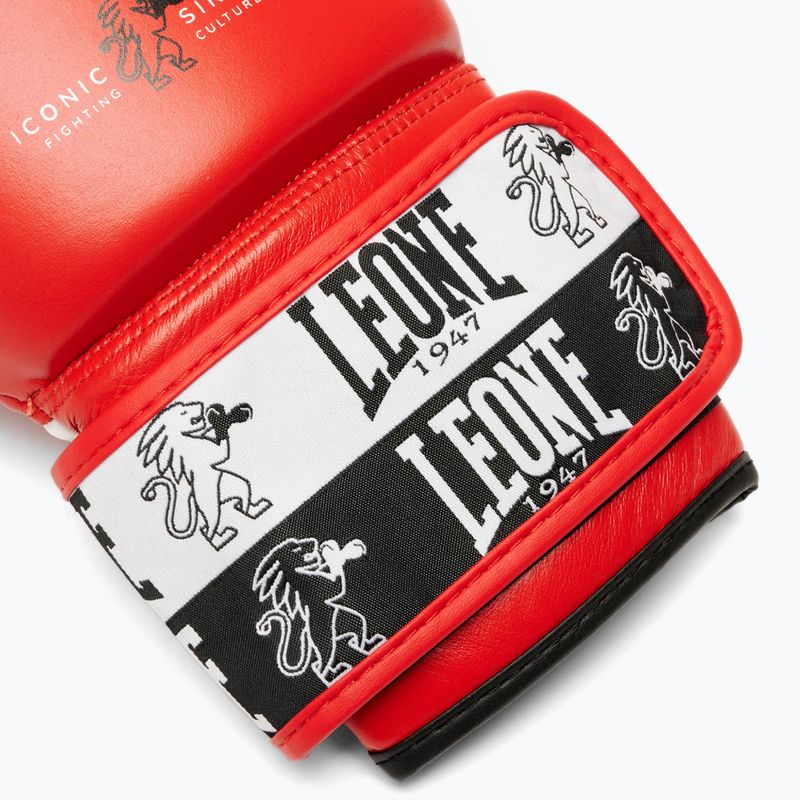 Rękawice bokserskie LEONE 1947 Iconic red 7