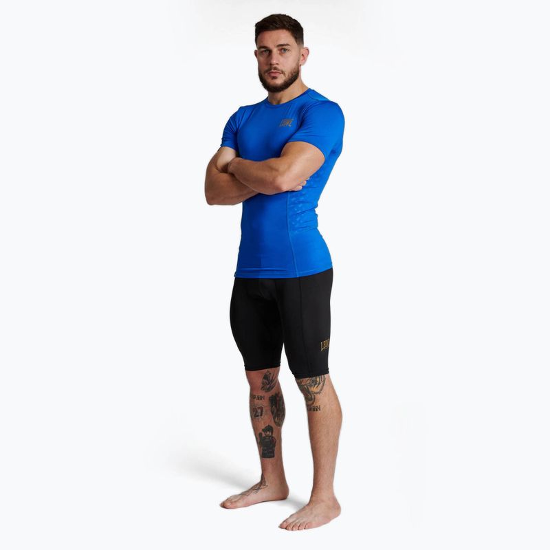 Rashguard męski LEONE 1947 Compresion blue 2