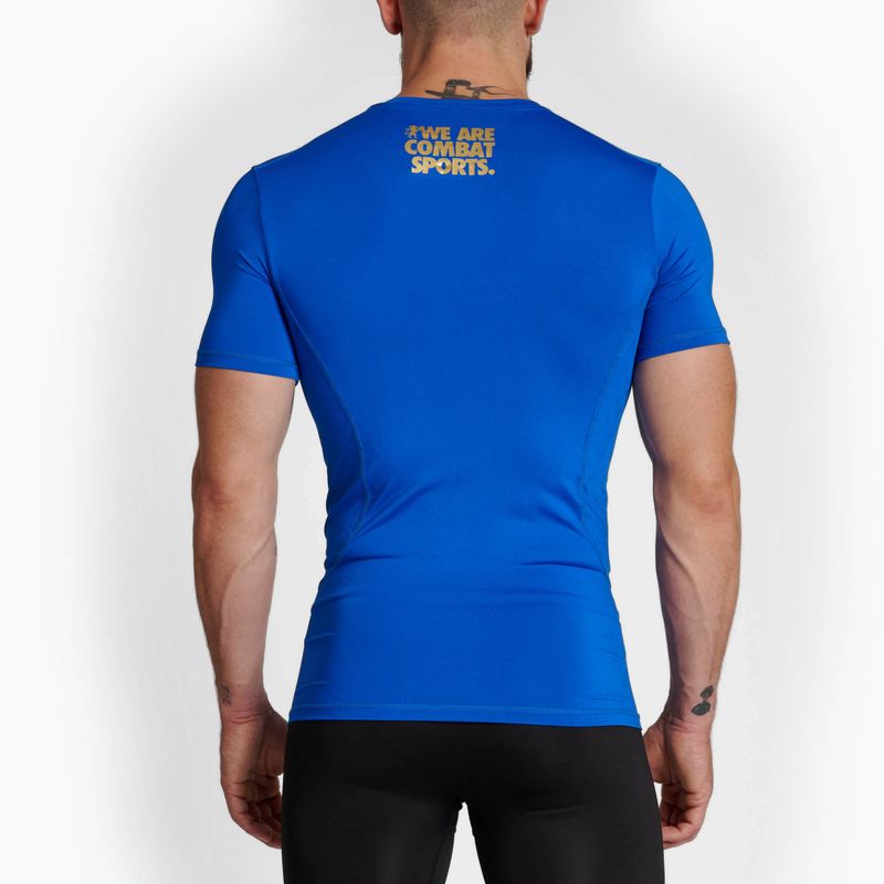 Rashguard męski LEONE 1947 Compresion blue 3